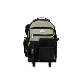 Unisex Deluxe Backpack On Wheels 13.5"x 18.5"x 7"
