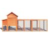 122"Large Wooden Chicken Coop,