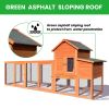 122"Large Wooden Chicken Coop,