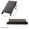 Foldable Wooden Dog Pet Ramp (Black/Gray)
