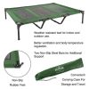 Elevated Green Dog Bed