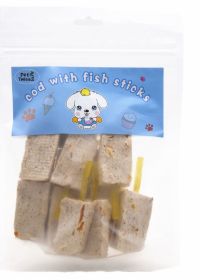 Cod With Fish Sticks Pet Natural Chew Dog Treats
