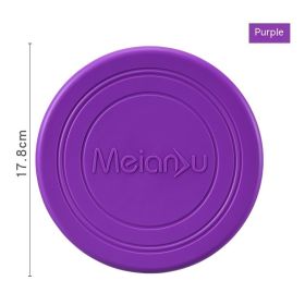 Interactive Training Floating Water Bite-resistant (Color: purple)