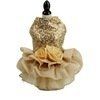Dog Clothes Pet Wedding Dress (Option: Gold-XL)